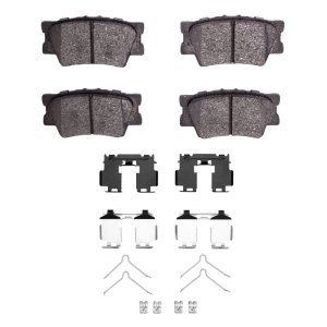Lexus HS250H Brake Pads - Rear - R1 Concepts - Ceramic - `06-`18